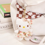 Sanrio Hello Kitty Keychain Plush Pendant Kuromi Cinnamoroll
