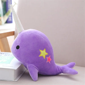 Narwhal Whale Star Plush Toy - LoveJojo