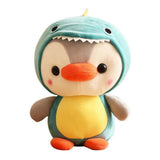 Kawaii Plush Toy Penguin Dinosaur Frog Unicorn Bee Stuffed Animal