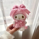 Sanrio Kawaii My Melody 50th Anniversary Bow Plush Pendant (10cm)