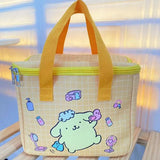 Sanrio Hello Kitty Pompompurin Pochacco Insulated Lunch Bag