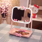Pink Hello Kitty Mirror Make Up Desk Mirror