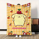 Sanrio PomPomPurin Fleece Throw Blanket