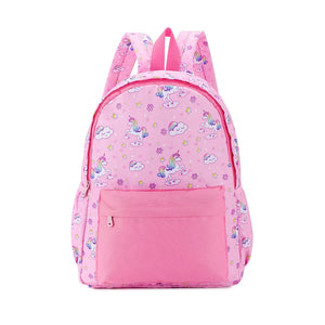 Unicorn Pattern Sequin Backpack Rucksack School Bag - LoveJojo