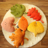 Gingko Maple Leaf Green Autumn Plush Toy