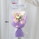 Flower Crochet Handmade Knitted Bouquet