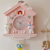 Sanrio Little Twin Stars My Melody Cinnamoroll PomPomPurin Hello Kitty Wall Clock