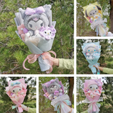 Sanrio Kuromi Cinnamoroll My Melody Hello Kitty Plush Bouquet