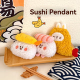 Japanese Cute Food Plush Pendant Sushi Keychain