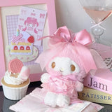 Sanrio Kawaii My Melody 50th Anniversary Bow Plush Pendant (10cm)