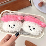Shrimp Rice Sushi Onigiri Roll Pendant Keychain