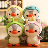 Kawaii Plush Toy Penguin Dinosaur Frog Unicorn Bee Stuffed Animal