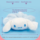 Sanrio Headband Plush Hairband Cinnamoroll My Melody Kuromi Scrunchie Hangyodon