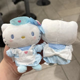 Sanrio Plush Keychain Kuromi My Melody Hello Kitty Angel Nurses Series (10cm)