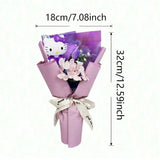 Sanrio Rose Hydrangea Hello Kitty Plush Bouquet