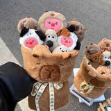 Capibara Kawaii Plush Bouquet