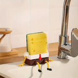 SpongeBob SquarePants Kitchen Drainage Rack Dishwashing Mounted Drainage Basket