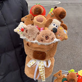 Capibara Kawaii Plush Bouquet