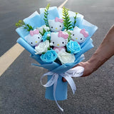 Sanrio My Melody Hello Kitty Plush Flower Bouquet