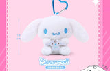 Sanrio Hello Kitty Kuromi Melody Pochacco Cinnamoroll Plush Pendant Keychain