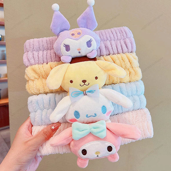 Headband for Washing Face Sanrio Kuromi Melody Cinnamoroll - LoveJojo