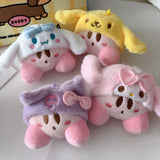 Kirby x Sanrio Hat Pendant Keychain Plush Toy