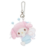 Sanrio Flower Field Whispers My Melody My Sweet Piano Kuromi Plush Pendant Keychain (12cm)
