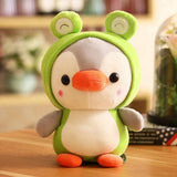 Kawaii Plush Toy Penguin Dinosaur Frog Unicorn Bee Stuffed Animal