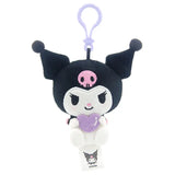Sanrio Plush Keychain Kawaii Hello Kitty Kuromi My Melody Cinnamoroll Pendant (10cm)