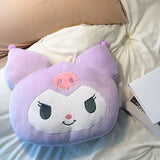 Sanrio Kuromi Plush Pillow Cinnamoroll Cartoon Soft Sofa Waist Pillow Cute Car Throw Pillow Anime Gaming Cushion  Birthday Gift - LoveJojo