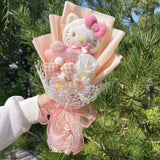 Sanrio My Melody Kuromi Cinnamoroll Hello Kitty Plush Bouquet