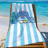 Sanrio Tuxedo Sam Towel Quick Drying Beach Swimming Gym