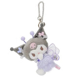 Sanrio Flower Field Whispers My Melody My Sweet Piano Kuromi Plush Pendant Keychain (12cm)