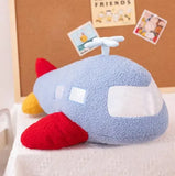 UFO Flying Saucer Space Rocket Plush Pillow Cushion - LoveJojo