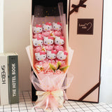 Sanrio Hello Kitty Plush Toy Stuffed Animals Bouquet Valentine's Day Graduation Birthday Gifts