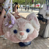 Disney StellaLou ShellieMay Duffy Bear Crossbody Bag Cute Ballet Rabbit Plu Crossbody Bag Soft Girl JK Sle Lolita Slant Bag Daphne Bear irley Mei Star ba Bag