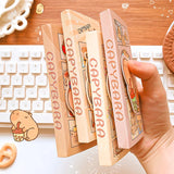 Capybara Stationery Mini Portable Notebook