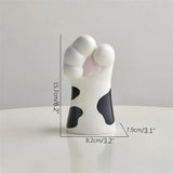 Cat Claw Design Vase Aesthetic Room Decoration Home Flower Pot Modern Table Decorative Vases Creative Bookshelf Ornaments Cute - LoveJojo