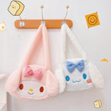Sanrio Plush Cinnamoroll My Melody Kuromi Tote Shoulder Bag