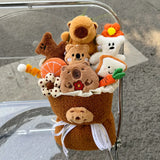 Capibara Kawaii Plush Bouquet