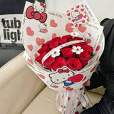 Sanrio Handmade Flower Plush Bouquet Hello Kitty