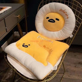 Sanrio Lazy Egg Gudetama Plush Pillow Cushion Chair Cover