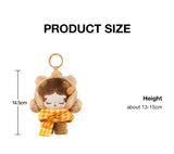 GENUINE POP MART POP BEAN Fluffy & Cozy Series Plush Pendant Blind Box