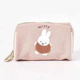 Miffy Canvas Plush Embroidery Cosmetic Bag