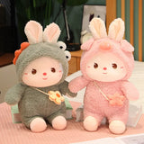 Rabbit Cosplaying Pig, Elephant, Sheep Plush Stuffed Animal Toy 30-70cm