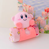 Kirby Flannel Plush Blanket Throw Pink - LoveJojo