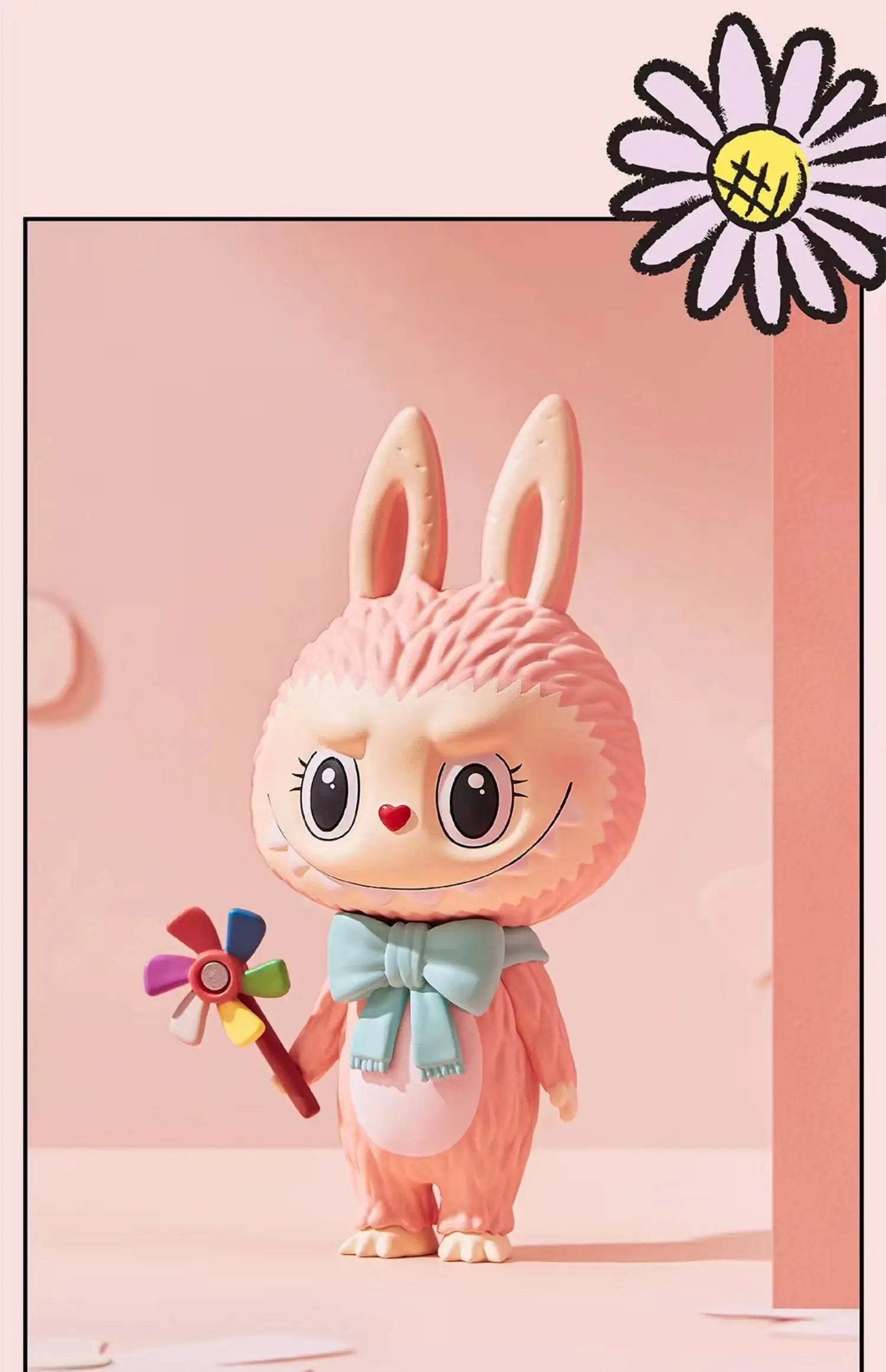 Genuine Pop Mart The Monsters Labubu Mokoko Sweetheart