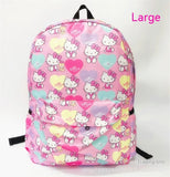 Sanrio My Melody Kuromi Cinnamoroll Student Bag Backpack Lightweight Tarp Rucksack School or Travel