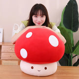 Mushroom Plush Toy Shiitake Mushroom Super Mario Level Up