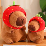 Kawaii Snack Attack: Hamburger Capybara Dog Pig Capibaras Pizza Bubble Tea Cushion Plush